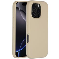 Accezz Liquid Silicone Back Cover with MagSafe Apple iPhone 16 Pro - Stone
