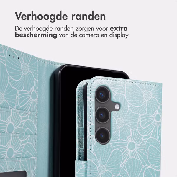 imoshion Design Bookcase Samsung Galaxy S25 FE - Botanica