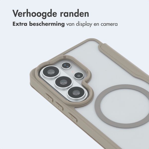 imoshion Transparante Bookcase met MagSafe Samsung Galaxy S26 Ultra - Beige