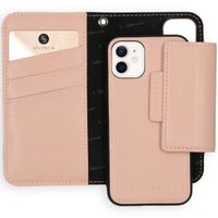 Selencia 2-in-1 Uitneembare Vegan Lederen Bookcase iPhone 12 Mini