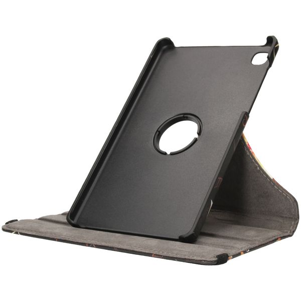 imoshion 360° Draaibare Design Bookcase Samsung Galaxy Tab A7 Lite - Butterfly Flower