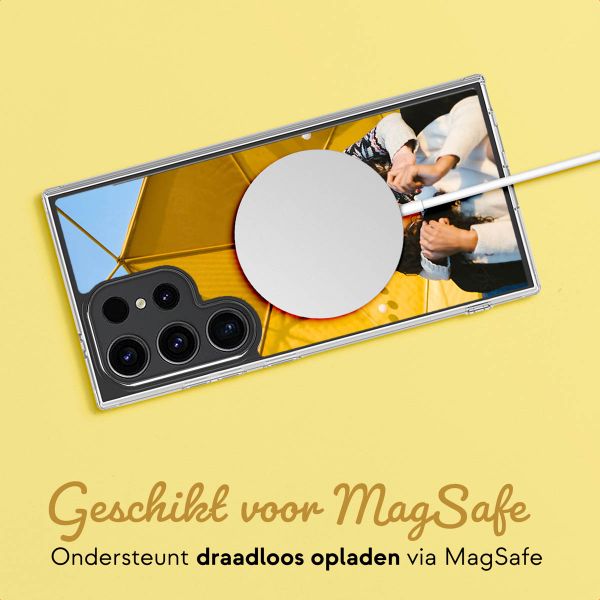 Ontwerp je eigen MagSafe Clear Case Samsung Galaxy S24 Ultra - Transparant