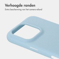 imoshion Texture Backcover Apple iPhone 16 Pro - Lichtblauw