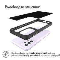 imoshion Rugged Hybrid Case Samsung Galaxy A33 - Zwart