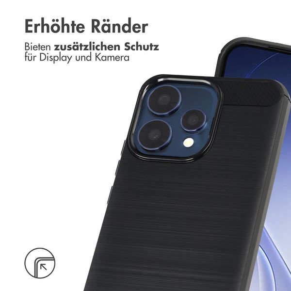 imoshion Brushed Backcover Oppo Reno15 F (5G) - Zwart
