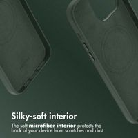 Accezz Leather Back Cover with MagSafe Apple iPhone 14 Pro Max - Cedar Green