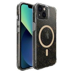 imoshion Clear Glitter Backcover met MagSafe Apple iPhone 13 - Goud