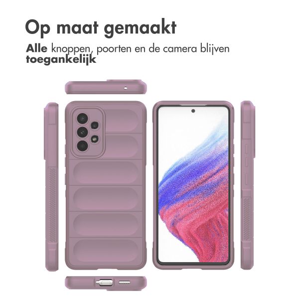 imoshion EasyGrip Backcover Samsung Galaxy A53 - Paars