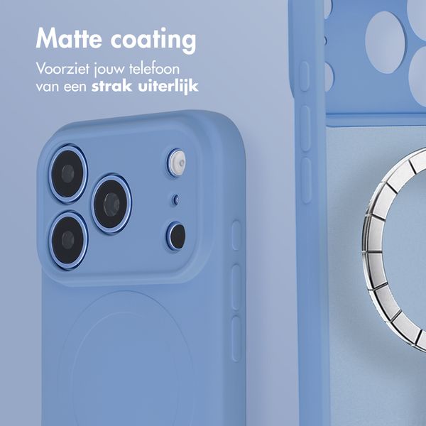 imoshion Color Backcover met MagSafe Apple iPhone 18 Pro Max / 17 Pro Max - Blauw