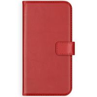 Selencia Echt Leren Bookcase Apple iPhone X / Xs - Rood