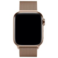 Apple Milanese Loop Band Apple Watch Series 1 t/m 11 / SE / Ultra (44/45/46/49 mm) - Goud