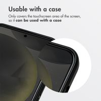 Accezz Privacy Tempered Glass Screen Protector + Applicator Samsung Galaxy S25 / S24