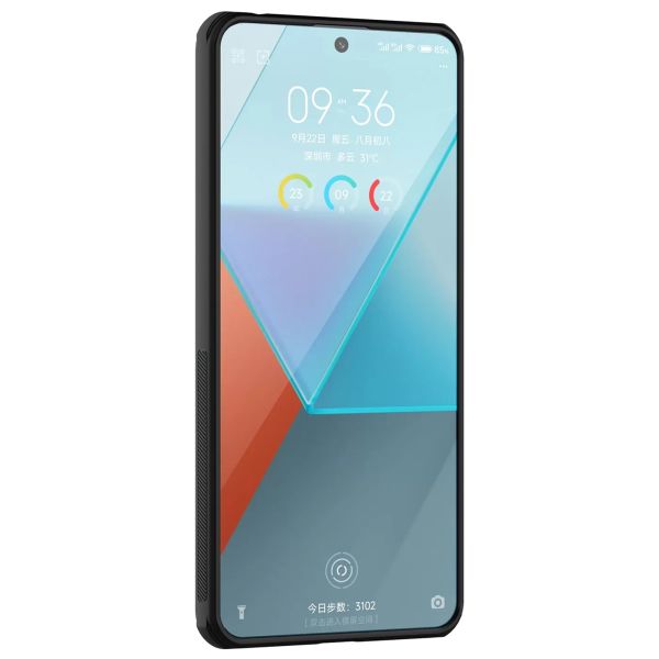 Nillkin Super Frosted Shield Pro Case Xiaomi Redmi Note 13 Pro Plus (5G) - Zwart