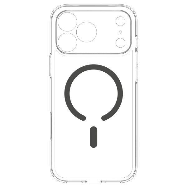 Spigen Ultra Hybrid Backcover MagSafe Apple iPhone 18 Pro Max / 17 Pro Max - Clear Graphite