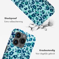 Selencia Vivid Tough Backcover met MagSafe Apple iPhone 15 Pro - Wild Spots Light Blue
