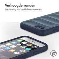 imoshion EasyGrip Backcover Apple iPhone SE (2022 / 2020) / 8 / 7 - Donkerblauw