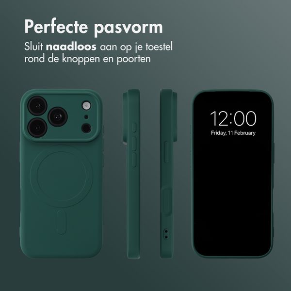 imoshion Color Backcover met MagSafe Apple iPhone 18 Pro Max / 17 Pro Max - Donkergroen