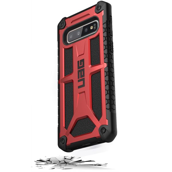 UAG Monarch Backcover Samsung Galaxy S10 - Rood