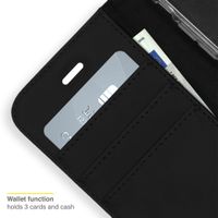 Accezz Wallet Softcase Bookcase Motorola Moto G100 - Zwart