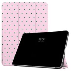 imoshion Design Trifold Bookcase Apple iPad Air 11 inch (2026) M4 / (2025) M3 / (2024) M2 / Air 5 (2022) / Air 4 (2020) - Happy Dots
