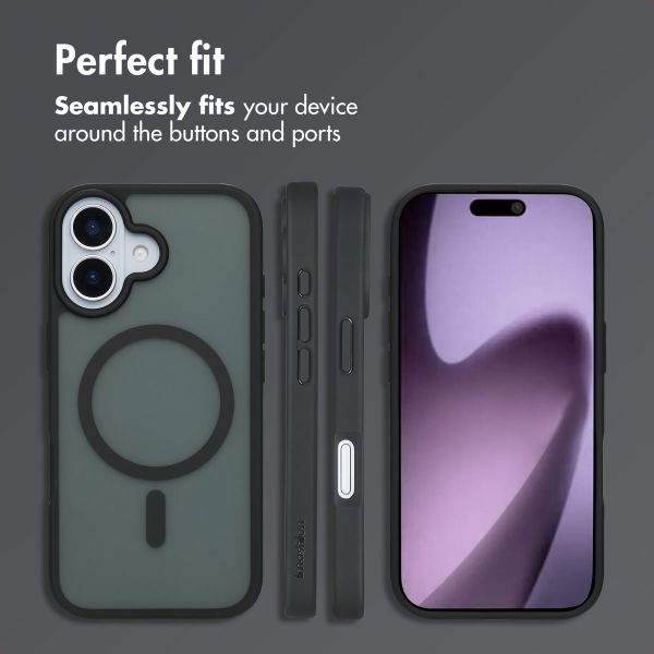 imoshion Colour Guard Back Cover with MagSafe Apple iPhone 17 - Black