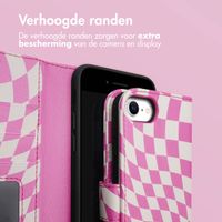 imoshion Design Bookcase Apple iPhone SE (2022 / 2020) / 8 / 7 / 6(s) - Retro Pink