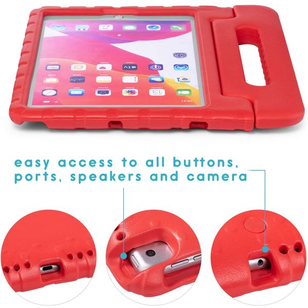 imoshion Kidsproof Backcover met handvat iPad 6 (2018) / iPad 5 (2017) - Rood