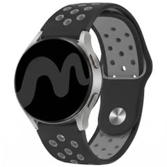 imoshion Siliconen sportbandje  - Universeel 20 mm aansluiting - Black / Grey