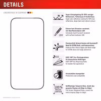 Displex Premium Glass Full Cover Anti-Reflex Screenprotector Apple iPhone 17 / 17 Pro