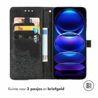 imoshion Mandala Bookcase Xiaomi Redmi Note 12 - Zwart