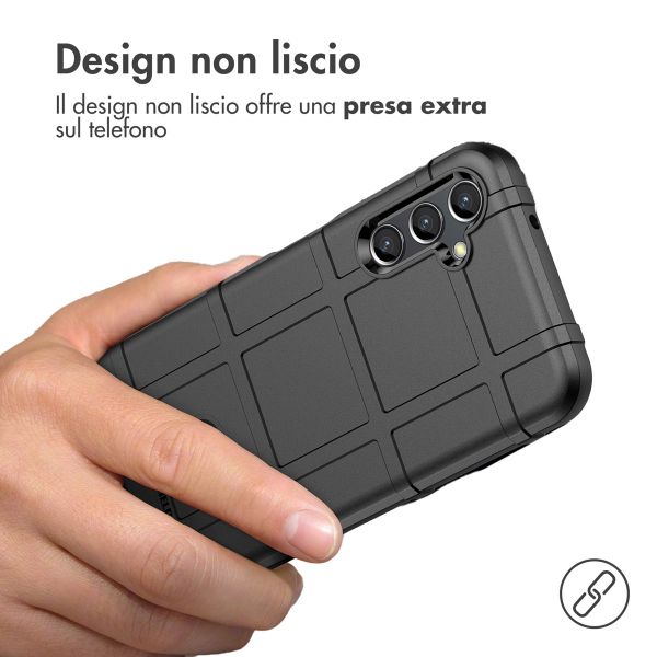 imoshion Rugged Shield Backcover Samsung Galaxy A14 (5G/4G) - Zwart