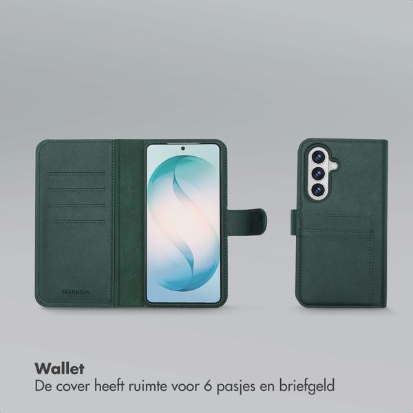 Selencia Olyn Uitneembare Bookcase met MagSafe Samsung Galaxy S26 Plus - Groen