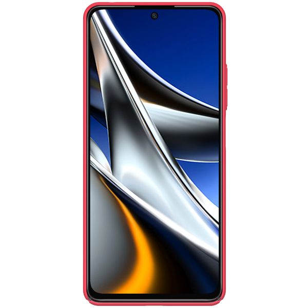 Nillkin Super Frosted Shield Case Xiaomi Poco X4 Pro 5G - Rood