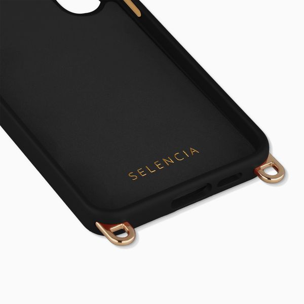 Selencia Rivièra MagSafe Backcover met afneembare haakjes Samsung Galaxy A53 - Velvet Black