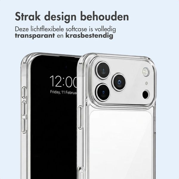 imoshion Protective Backcover Apple iPhone 18 Pro / 17 Pro - Transparant