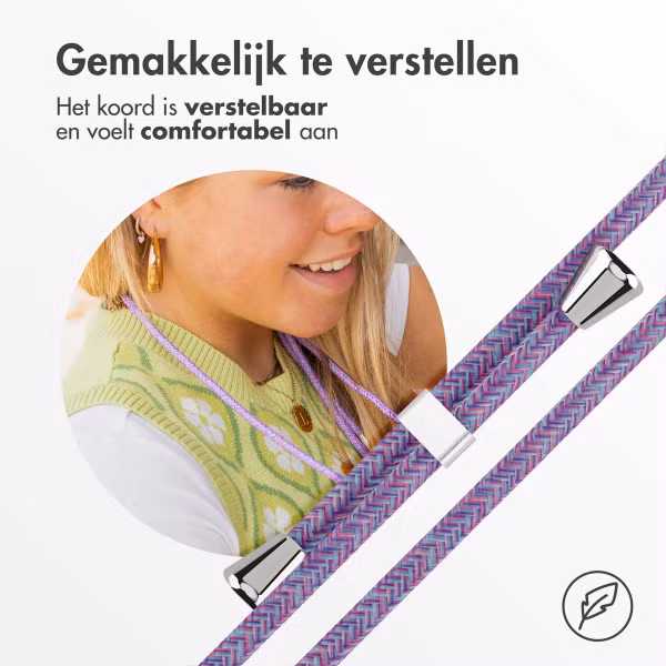 imoshion Siliconen design hoesje met koord Apple iPhone 13 Pro - Butterfly