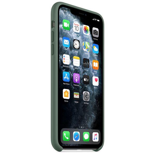 Apple Silicone Backcover Apple iPhone 11 Pro Max - Pine Green