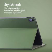 Accezz Classic Tablet Case Apple iPad 11 (2025) 11 inch A16 / iPad 10 (2022) 10.9 inch - Green