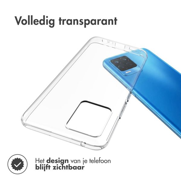Accezz Clear Backcover Realme 8 (Pro) - Transparant