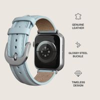 Burga Genuine Leather Band Apple Watch | 38/40/41/42 mm - Dream / Silver