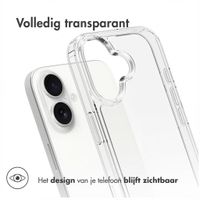 Accezz Xtreme Impact Backcover Apple iPhone 17 - Transparant