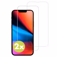 Accezz Gehard Glas Screenprotector 2-pack Apple iPhone 13 Pro Max / 14 Plus