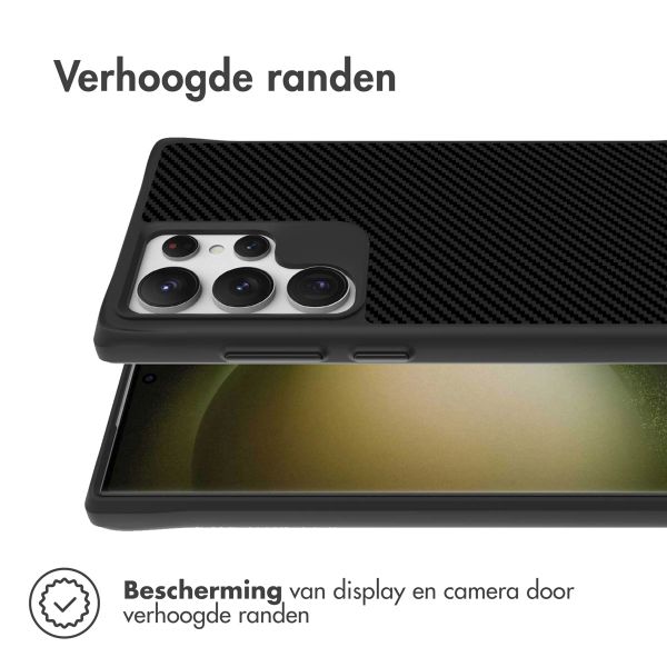 imoshion Rugged Hybrid Case Samsung Galaxy S24 Ultra - Zwart