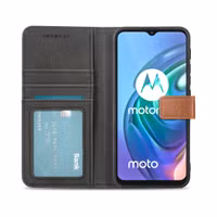 imoshion Luxe Bookcase Motorola Moto G30 / G20 / G10 (Power) - Bruin