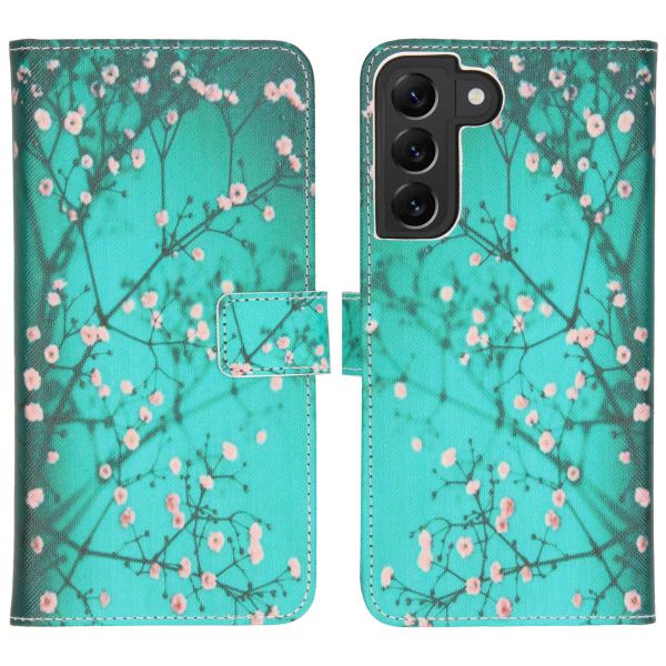 imoshion Design Softcase Bookcase Samsung Galaxy S22 Plus - Blossom