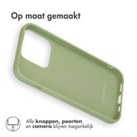 imoshion Color Backcover Apple iPhone 14 Pro - Olive Green
