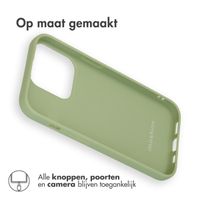 imoshion Color Backcover iPhone 14 Pro - Olive Green