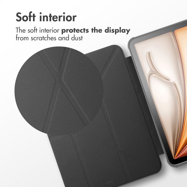 imoshion Origami Bookcase Apple iPad Pro 11 (2018/2020/2021/2022) / Air 5 (2022) / Air 4 (2020) - Black