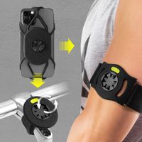 Bone Run+Bike Tie Connect - Telefoonhouder Fiets & hardlopen - Zwart