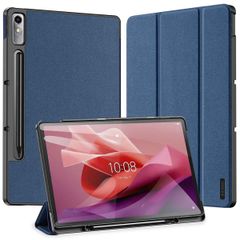 Dux Ducis Domo Bookcase Lenovo Tab P12 - Donkerblauw